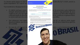 Banco do Brasil anuncia pagamento de JCP BancodoBrasil BB BBAS3 Dividendos JCP Proventos [upl. by Sidwohl]