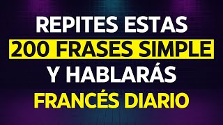 🔥🚀SI APRENDES ESTAS FRASES PODRAS DOMINAR EL FRANCES MUY RAPIDO Y FACIL ✅ APRENDE FRANCES RAPIDO👨‍🏫 [upl. by Notlimah]