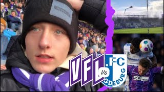 VFL Osnabrück gegen 1FC Magdeburg 2 Liga Stadionvlog 🏟️ Ohne Worte [upl. by Uolymme]