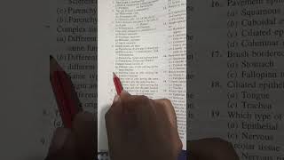 class9bioch2quottissuequot important MCQs popularnewvideoshortshortssubscribesongbiologi ch2 [upl. by Maxi154]