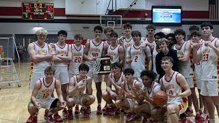 Hinsdale Central vs Hillcrest High School Mens Varsity Basketball [upl. by Hakym395]