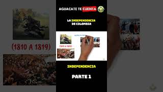 ✅ Así fue la Independencia de COLOMBIA ✅ historia colombia independencia shorts batalla [upl. by Sidon324]