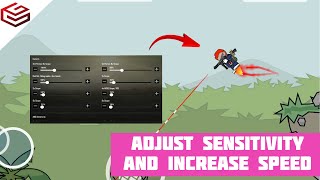 DA2 MiniMIlitia How To Adjust Sensitivity and Increase Your Speed [upl. by Nahte931]