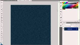 Create a Denim Texture Using Photoshop [upl. by Ardnuasac]