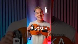 MAKINGOF  Ruoska by KÄÄRIJÄ x ERIKA VIKMAN ONEVIOLIN cover [upl. by Tabbie20]