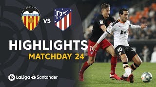 Highlights Valencia CF vs Atletico Madrid 22 [upl. by Beetner]