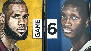 2018 NBA Playoffs Round1 Cavaliers vs Pacers Game 6 ESPN Intro [upl. by Aynahs18]