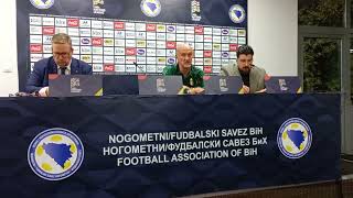 Liga nacija A 2024 BiH  Mađarska 02 konferencija za štampu Mađarska [upl. by Greenberg]