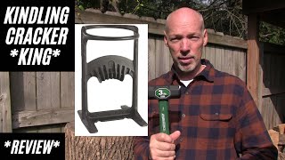 Kindling Cracker Firewood Splitter King Reviewunboxing HowTo [upl. by Anihsak16]