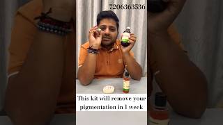 Get rid of hyperpigmentation through this kit shorts pigmentation [upl. by Edveh]