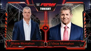 Shane Mcmahon vs Vince Mcmahon [upl. by Aigneis]