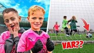 Kids Van Dutch Performante amp Familie Lakap Scoren Erop Los En Vallen Keeper Tegenstander Aan [upl. by Tshombe]