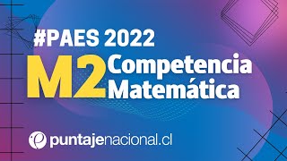 PAES 2022  Matemática M2  Pregunta 1 [upl. by Amaj]