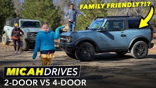 Is the 2Door Ford Bronco Family Friendly [upl. by Euphemiah]