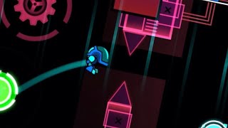 Jumping from Puzzle Trials on mobile Congregation 74100  Geometry Dash [upl. by Idaline]