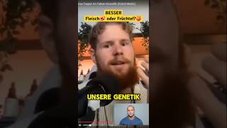 FLEISCH 🥩oder FRÜCHTE 🍑 Fabian Kowallik ExiledMedicDe erklärt carnivore vegan essen [upl. by Zohar408]