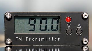 2000M 05W FM Transmitter Digital Display TYPEC USB Churches CAR Radio Broadcast Campus Station [upl. by Acnaib573]