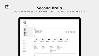 Creating an Ultimate Second Brain in Notion  Full StepbyStep Tutorial [upl. by Burkhard]