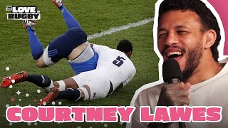 The Evolution Of Courtney Lawes the complete back rower  For The Love Of Rugby Podcast [upl. by Ahsenav]