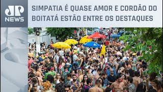 54 blocos arrastaram multidões no Rio de Janeiro neste domingo 19 [upl. by Nolrev]