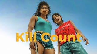 Love Lies Bleeding 2024 Kill Count [upl. by Dnomsed]