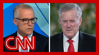 Very shaky ground McCabe on Mark Meadows taking the stand [upl. by Assened]