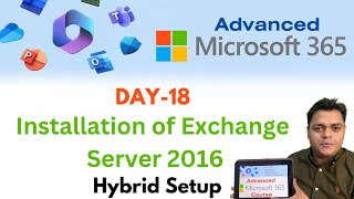 Installation of Exchange Server 2016 Complete Steps  Configure Mail Hybrid Setup [upl. by Orimisac]