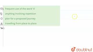 Meaning of ITINERANT  CLASS 14  SYNONYMS  ENGLISH  Doubtnut [upl. by Hachman]