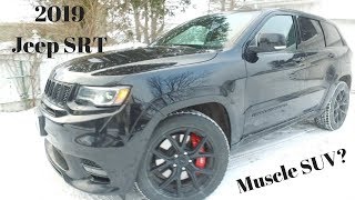 2019 Jeep Grand Cherokee SRT  A Muscle SUV [upl. by Kcirddor280]