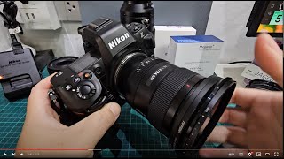 Nikon Z8 with Megadap ETZ 21 pro  AutoFocus Test  Tamron  Samyang  Sony Lens [upl. by Savory20]