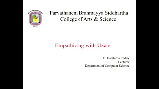 Empathising with Users [upl. by Ahsenad]