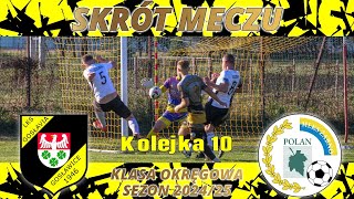 🟡⚫Gosłavia Gosławice VS MLKS Żabno 🟡🔵  🗓️ 19102024  ⚽ skrót meczu ⚽ [upl. by Ulrike]