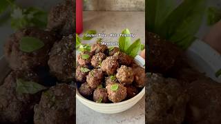 Gluten Free and Keto Friendly Meatballs meatballrecipemeatballshighprotein [upl. by Elyc645]