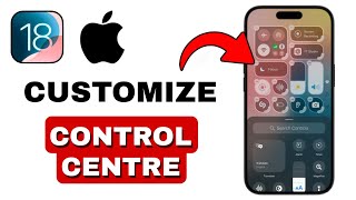 iOS 18 How To Customize Control Center 2024  Quick And Easy Tutorial [upl. by Htezil]