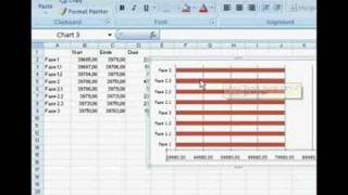 Gantt chart in Excel [upl. by Krum]