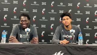 Dillon Mitchell amp Aziz Bandaogo  Postgame Presser Howard [upl. by Alyehc944]