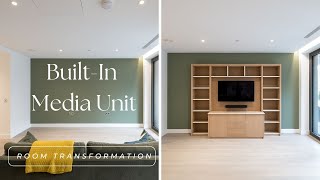 Built in TV unit installation in London [upl. by Fesuoy457]