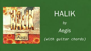 Aegis  Halik with Guitar Chords OPM [upl. by Aikenat]