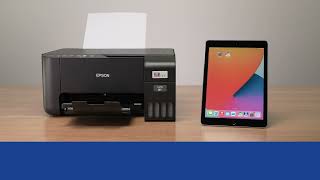 How to connect Epson EcoTank printer Via Wi Fi or Wi Fi direct [upl. by Nesyla]