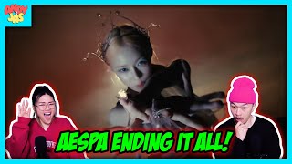 aespa 에스파 Armageddon MV  REACTION  OUR INTERPRETATION [upl. by Seth830]