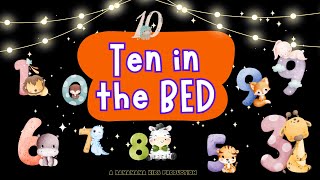 Ten In The Bed  Animal edition CoComelon  kidsrhymes babysongs rhymes teninthebed singalong [upl. by Kruter]