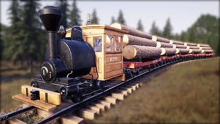 Building a Train Empire in the NEW First Person Sandbox Railroads Online [upl. by Ulises194]