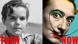 SALVADOR DALI  THEN AND NOW [upl. by Allenad]