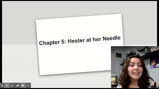 The Scarlet Letter  Chapter 5 quotHester at Her Needlequot [upl. by Ramuk]