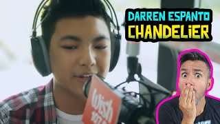 Darren Espanto Chandelier Sia LIVE Cover REACTION First Time Hearing It [upl. by Claudian256]