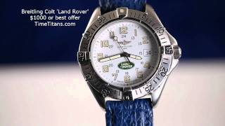 Breitling Colt A57035 for Land Rover [upl. by Lazos114]