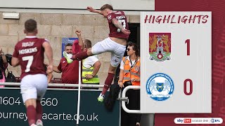 HIGHLIGHTS Northampton Town 1 Peterborough United 0 [upl. by Indihar]