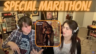 JETHRO TULL  Aqualung  CrossEyed Mary  FIRST TIME COUPLE REACTION [upl. by Ube]