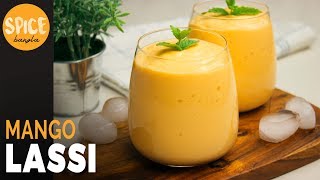 মাত্র দুই মিনিটে তৈরি আমের লাচ্ছি  Mango Lassi Recipe  Perfect Amer Lacchi  Mango Drink Recipe [upl. by Thurman]