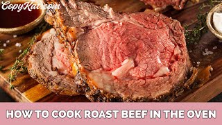 How to Make Roast Beef in the Oven [upl. by Rena935]